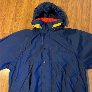 Vintage White Sierra Windbreaker